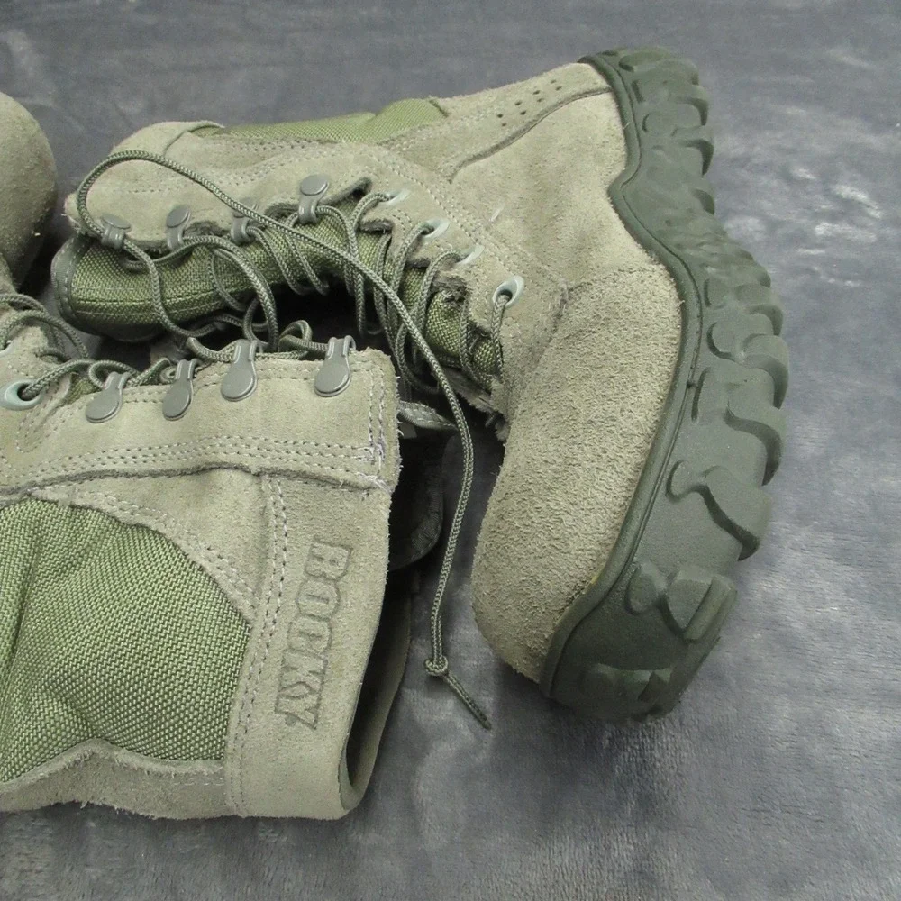 Rocky S2V Boots Mens 9M Green Enhanced Jungle‎ Puncture Resistant C027 Steel Toe